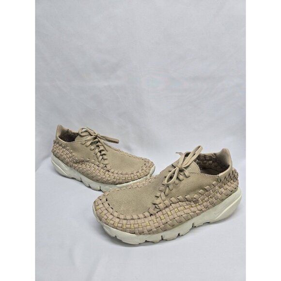 Nike AIR FOOTSCAPE WOVEN NM Khaki Size 8 Women's 917698-200 - Picture 2 of 11